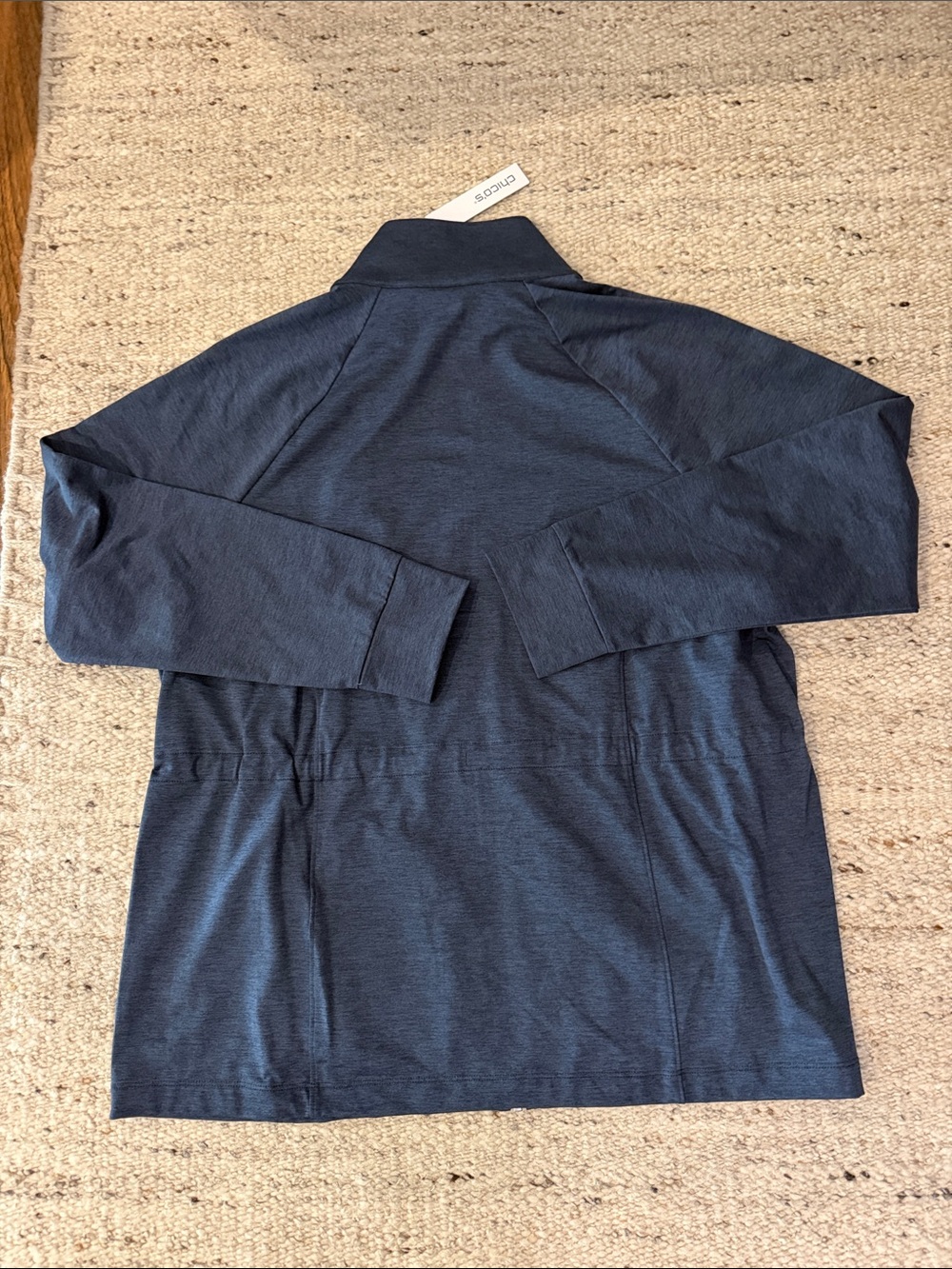 NWT Chico’s Zenergy Cloud Trimmed Jacket- size 3 (XL) - Picture 4 of 5